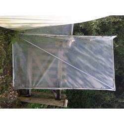 Polytunnel frames x 2 - each 2.5m x 3.6m (8ft x 12ft)