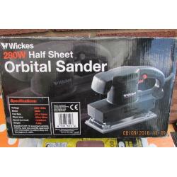 WICKES ORBITAL SANDER