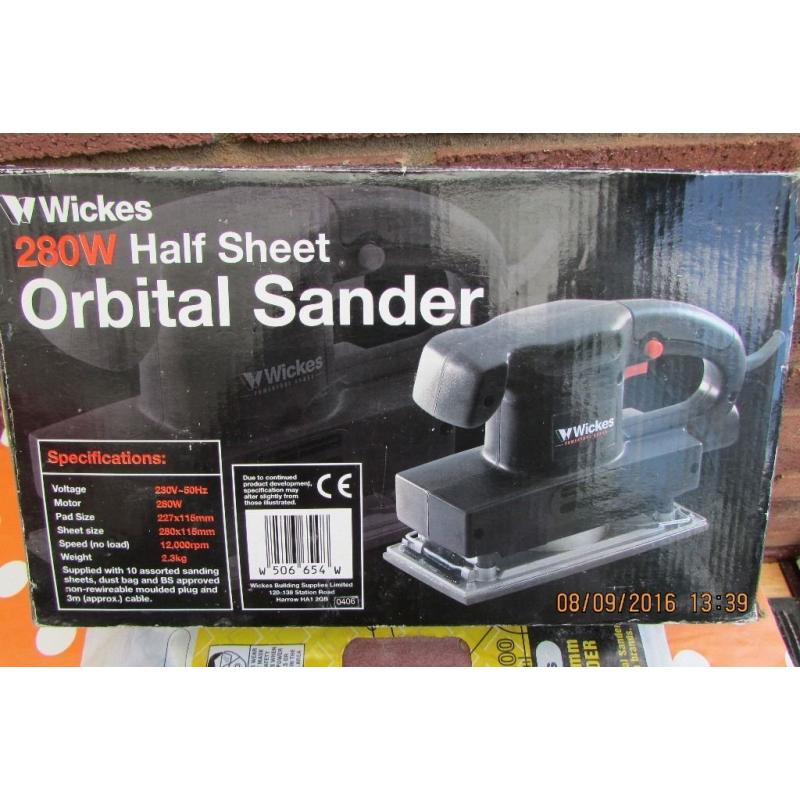 WICKES ORBITAL SANDER