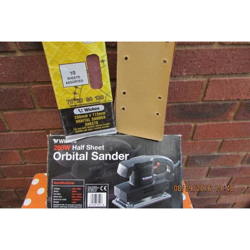 WICKES ORBITAL SANDER