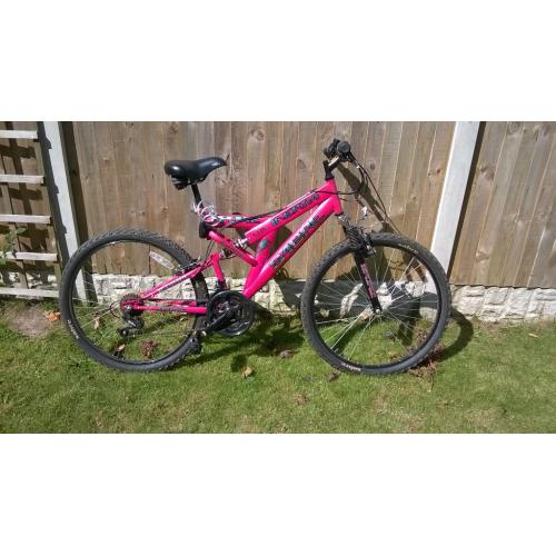 Metallic Pink Ladies Sabre Inertia Bicycle