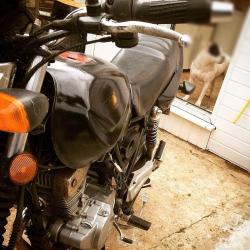 Customised Sanya 125cc motorbike