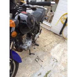 Customised Sanya 125cc motorbike