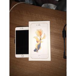 iphone 6s plus 64gb sim free 4 month old with all accessories