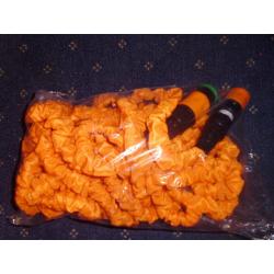 Expandable No Kink Garden Hose Pipe 15m orange in colour