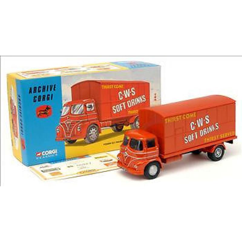 CORGI 1:50 SCALE COLLECTORS MODEL - FODEN S21 MICKEY MOUSE BOX LORRY - CWS