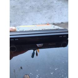 Pioneer car flip screen DVD player