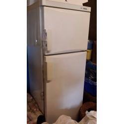 Miele Fridge Freezer - Freezer compartment at the top.