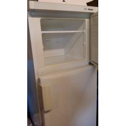 Miele Fridge Freezer - Freezer compartment at the top.