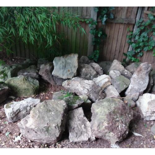 Large boulders