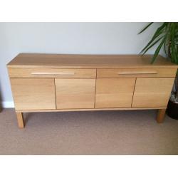 IKEA oak sideboard