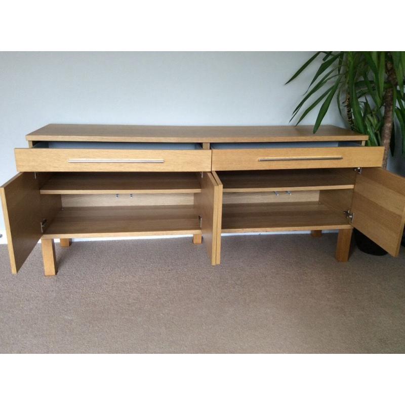 IKEA oak sideboard