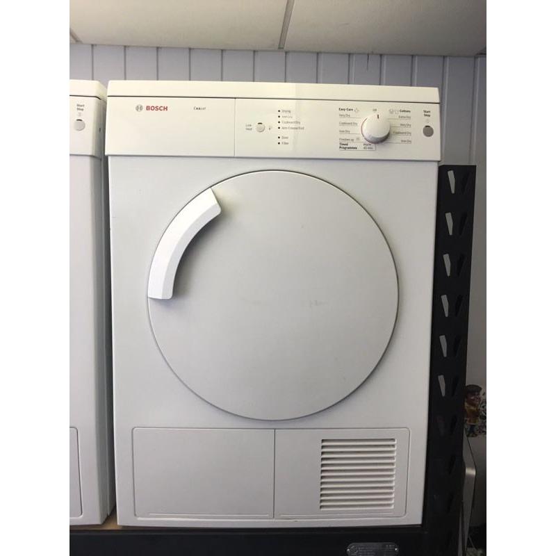 Bosch exxcel vented tumble dryer 7KG White