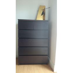 IKEA Malm chest of 4+2 and 4 drawers