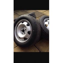 Vw transporter 17"wheels brand new set of 4