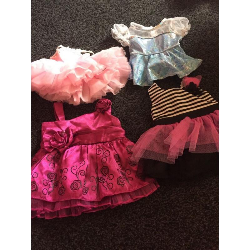 Build a Bear with 10 outfits & accessories