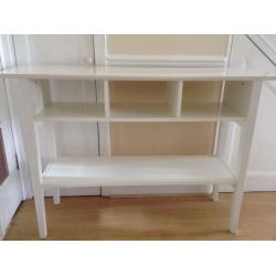 IKEA WHITE CONSOLE TABLE