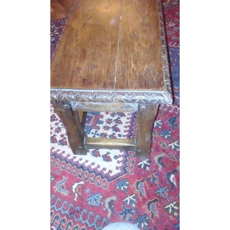 Beautiful little carved table