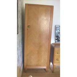 Lebus vintage retro wardrobe and dresser/chest of drawers set