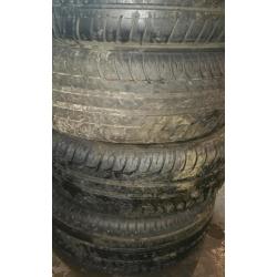 Full set seat alloys and tyre's 16inch