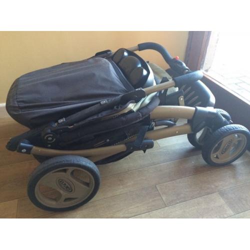Graco pram and baby seat