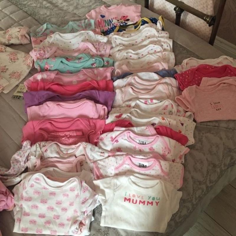 Baby Girls Clothes Bundle *First size, Newborn & 0-3mths Next, Mothercare, George*