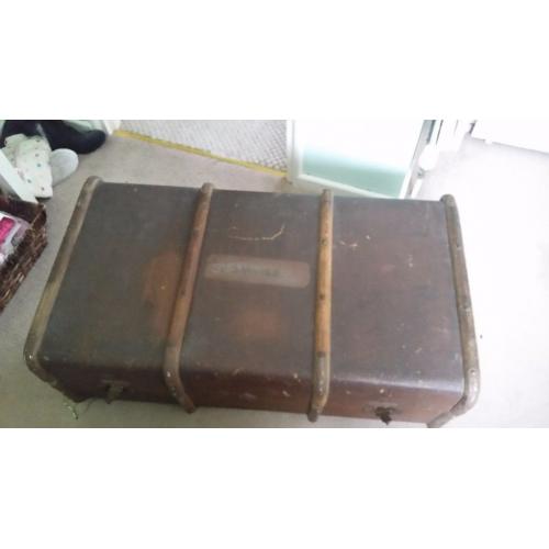 Large vintage trunk