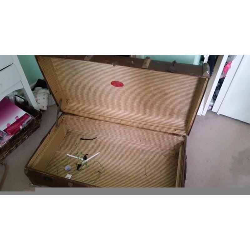 Large vintage trunk