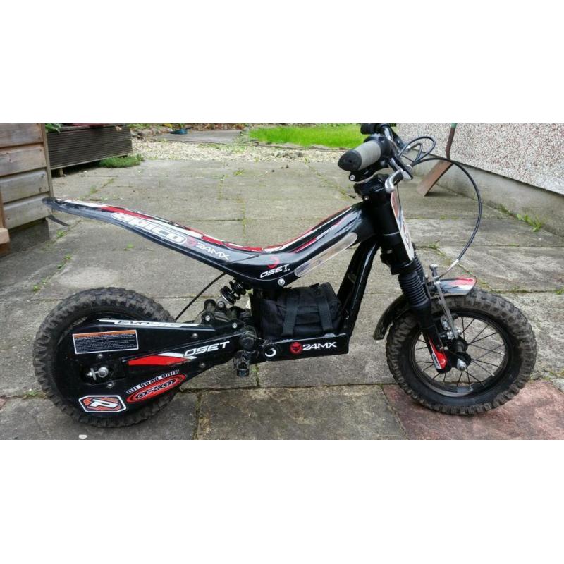 oset 12.5 childs trials bike.