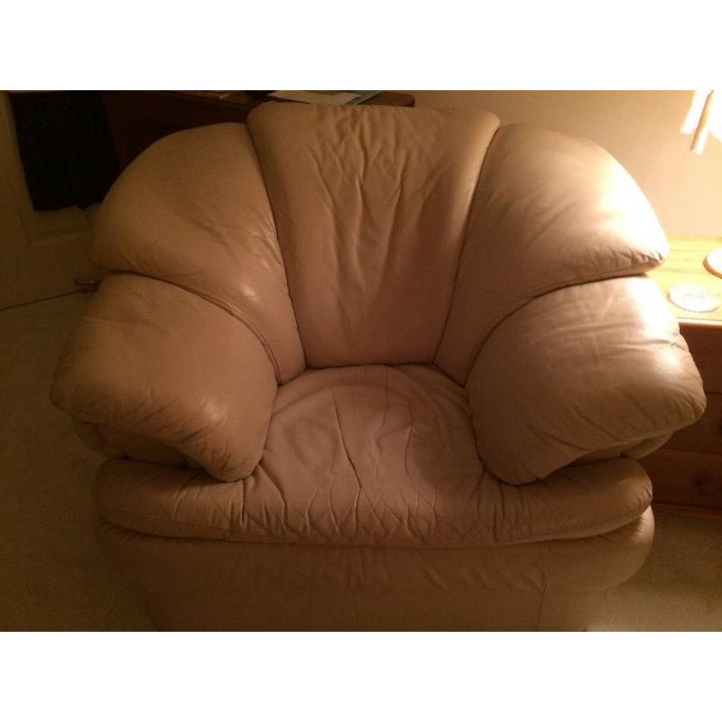 Leather Chair In Very Good Condition