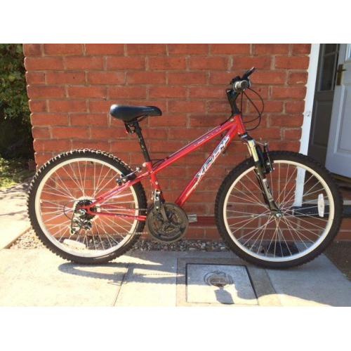Red Apollo Bike for 8-12 year old boy - great condition