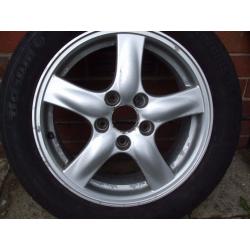 honda accord alloy wheel and tyre