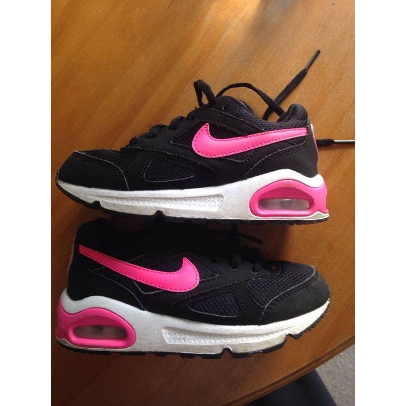 Little girls Nike trainers 10