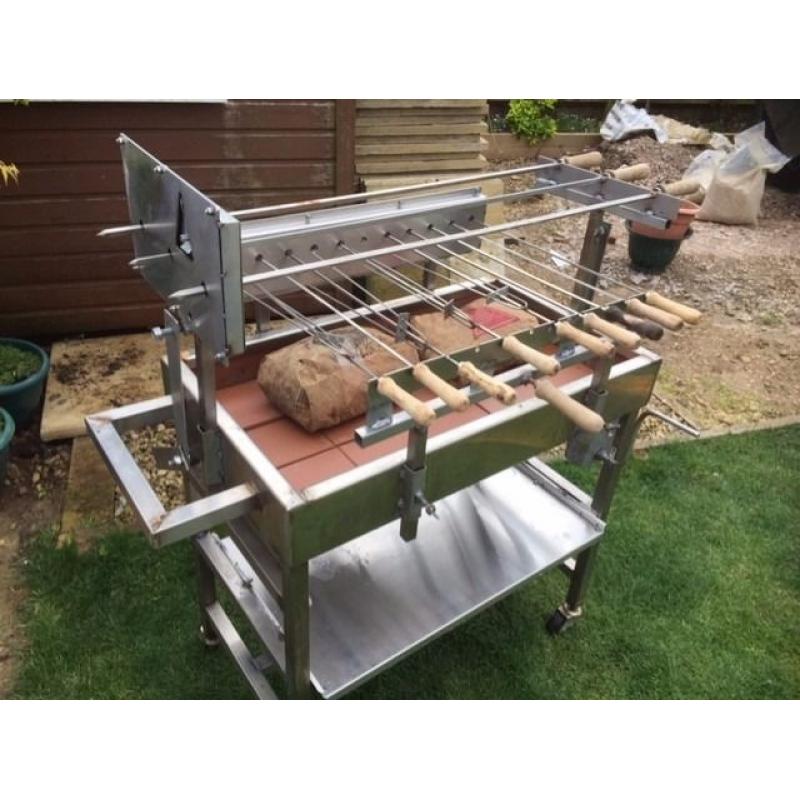 Motorised Spit Roast, Kebab Rotisserie and BBQ all in one