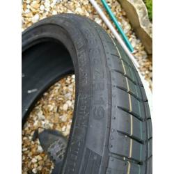 Continental conti sport contact 5p tyre, new and unused