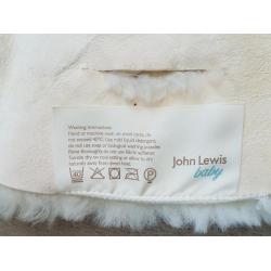 Sheep skin car seat/ buggy liner