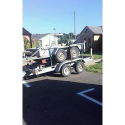 Indespension trailer 4 wheel