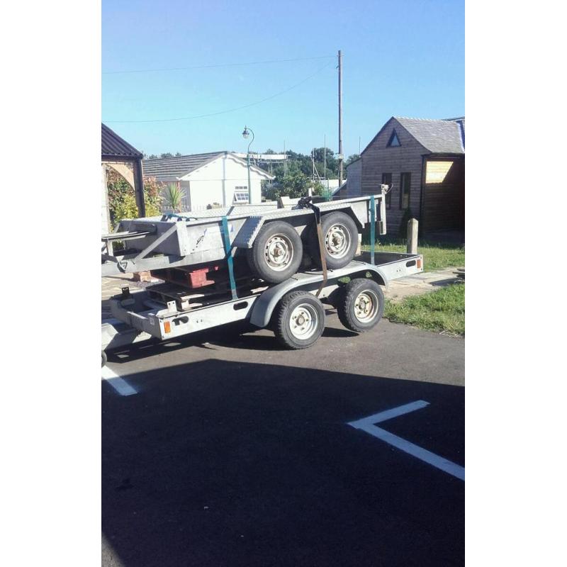 Indespension trailer 4 wheel