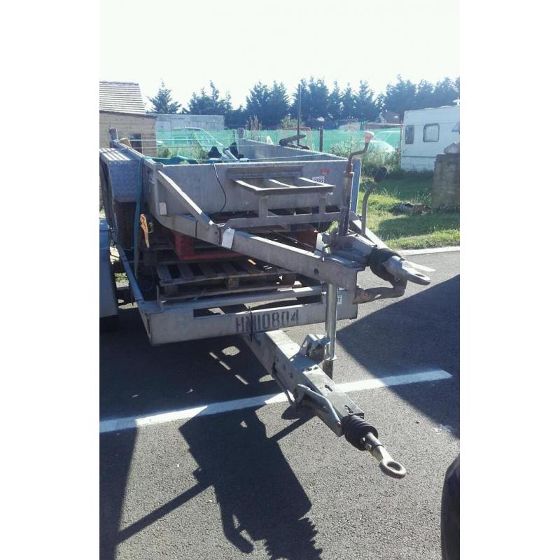 Indespension trailer 4 wheel