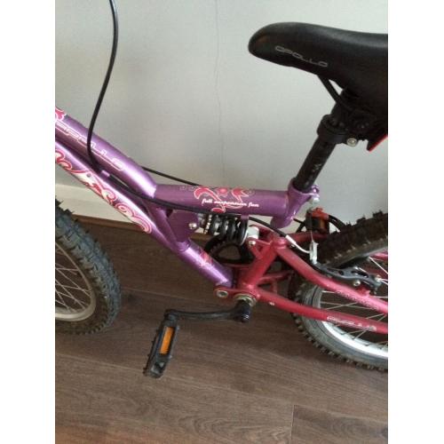 Girls Apollo Bike 20" Wheels
