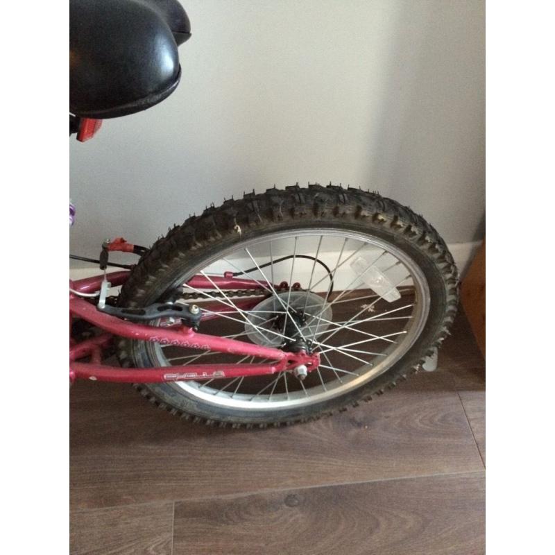 Girls Apollo Bike 20" Wheels