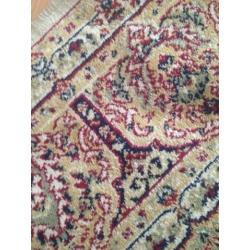 Art silk rug plus backing