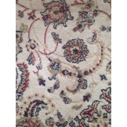 Art silk rug plus backing