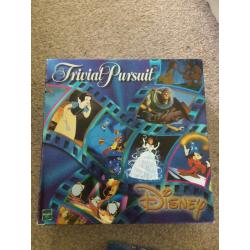 Disney trivial pursuit board game toy