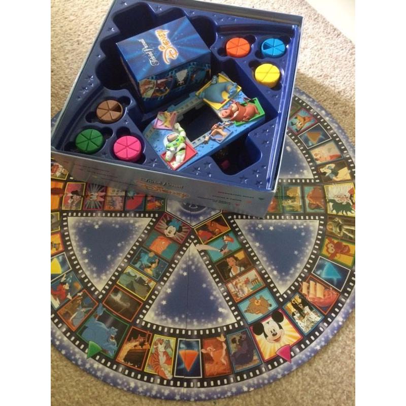 Disney trivial pursuit board game toy