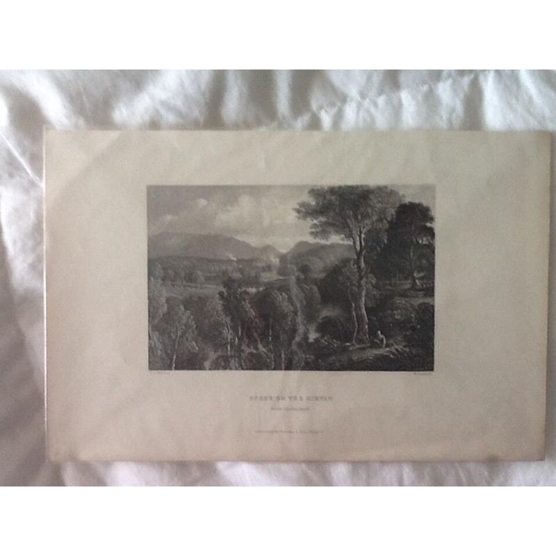 Scene On The Girvan Print