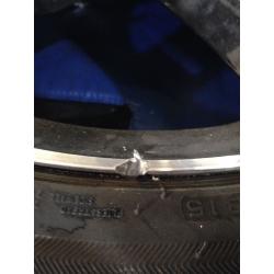 Mk7 Golf R Cadiz wheel and tyre for quick sale