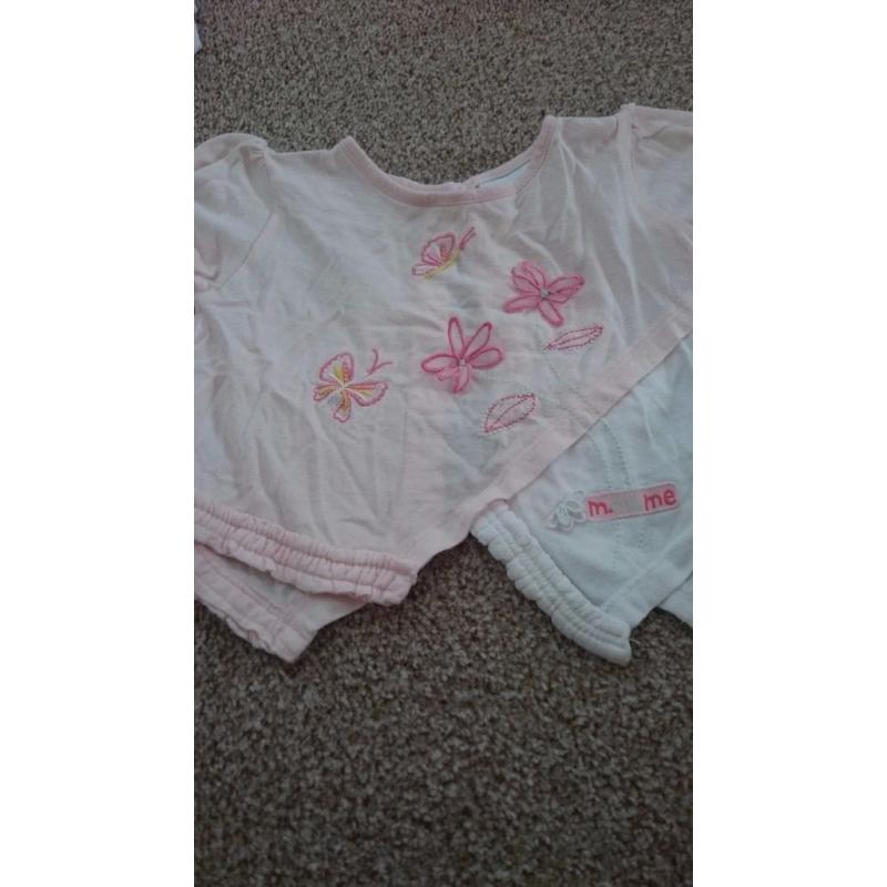 Baby girl clothes bundle 0-3 months
