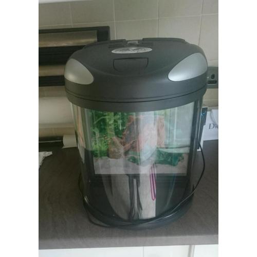 19L fish tank aquarium fish box moon