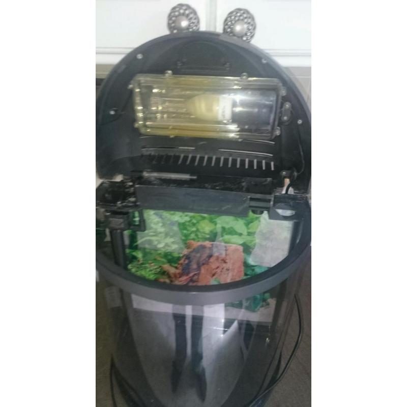 19L fish tank aquarium fish box moon